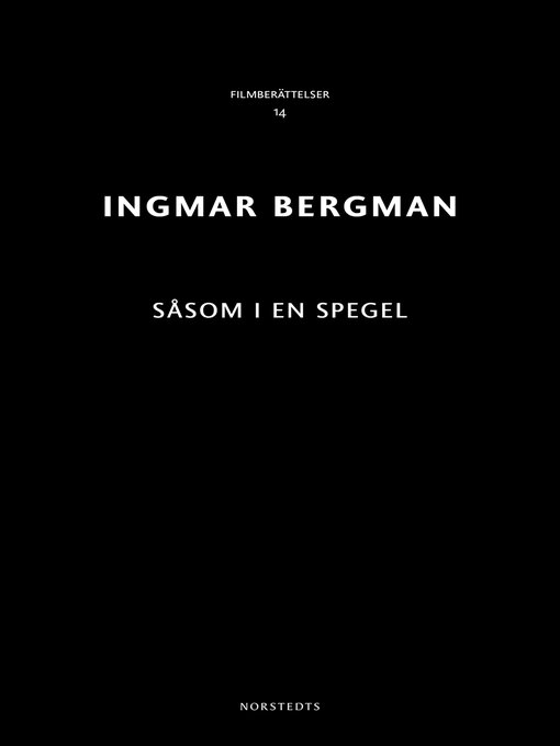 Titeldetaljer för Såsom i en spegel av Ingmar Bergman - Tillgänglig